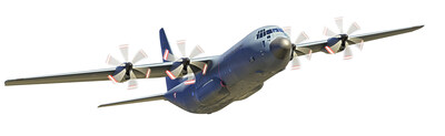 A rendering of Mexico's C-130J-30 Super Hercules. Mexico will be the first Latin American country to operate the C-130J.