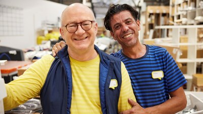 IKEA promotes a culture where co-workers feel safe to be themselves, are treated fairly, and are given equal opportunities. (CNW Group/IKEA Canada Limited Partnership)