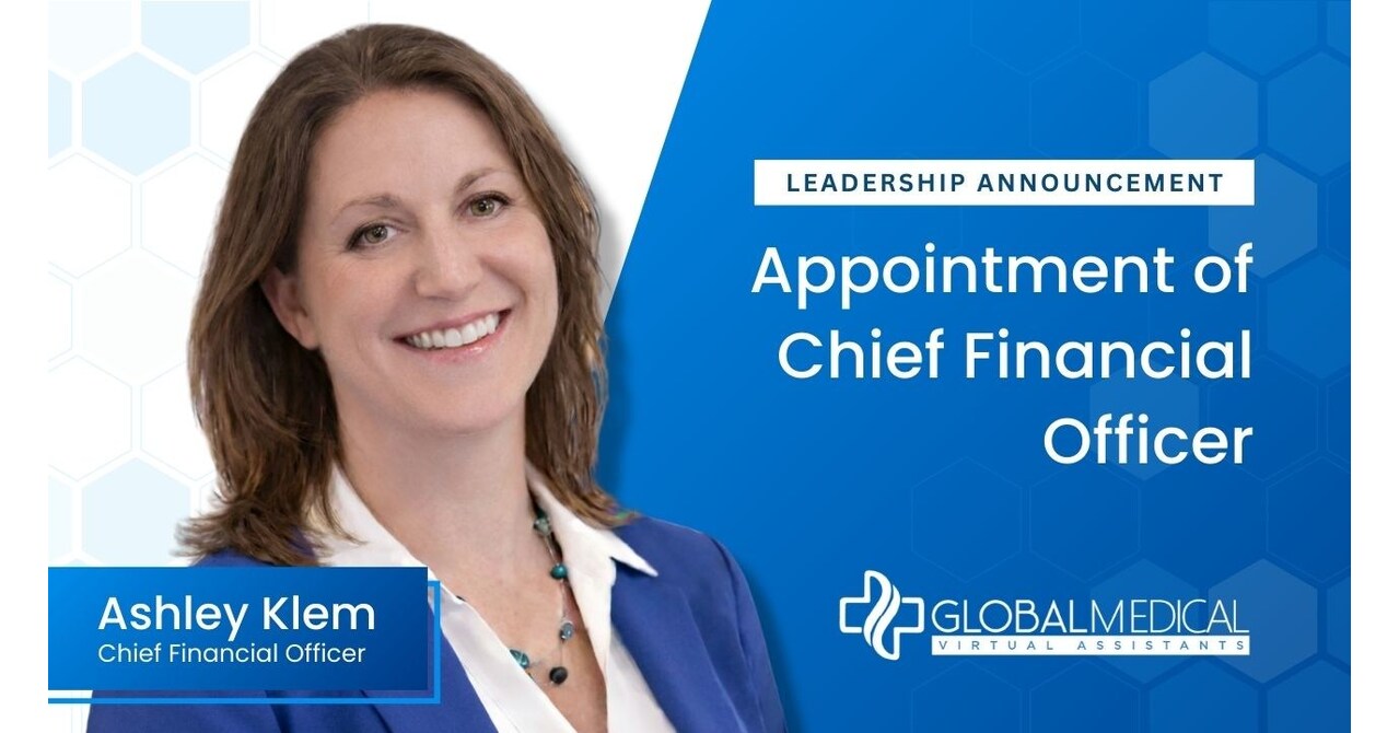Global Medical Virtual Assistants (GMVA) Appoints Ashley Klem as Chief Financial Officer Amid Rapid Growth and Expansion into Agentic AI Solutions