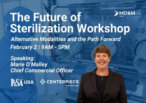 PiSA USA's Marie O'Malley to Speak at The Future of Sterilization Workshop at MD&amp;M West 2026