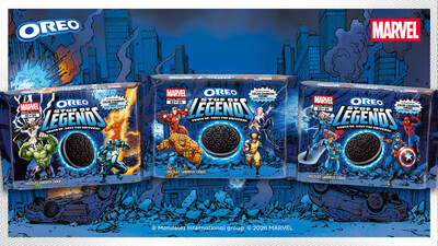 The OREO brand and Disney Consumer Products have teamed up for an epic collaboration through the launch of the new MARVEL OREO Stuf of Legends Cookies!