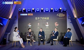 The four guest speakers share their own flavour stories. The four guest speakers share their own flavour stories.