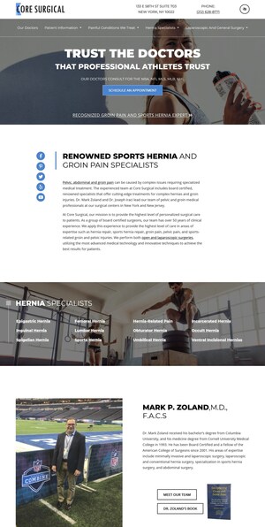 New York Hernia and Sports Hernia Specialist Dr. Mark Zoland Named 2026 Super Doctor
