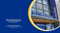 Fulton Financial Corporation Announces 2025 Fourth Quarter and Full-Year Results
