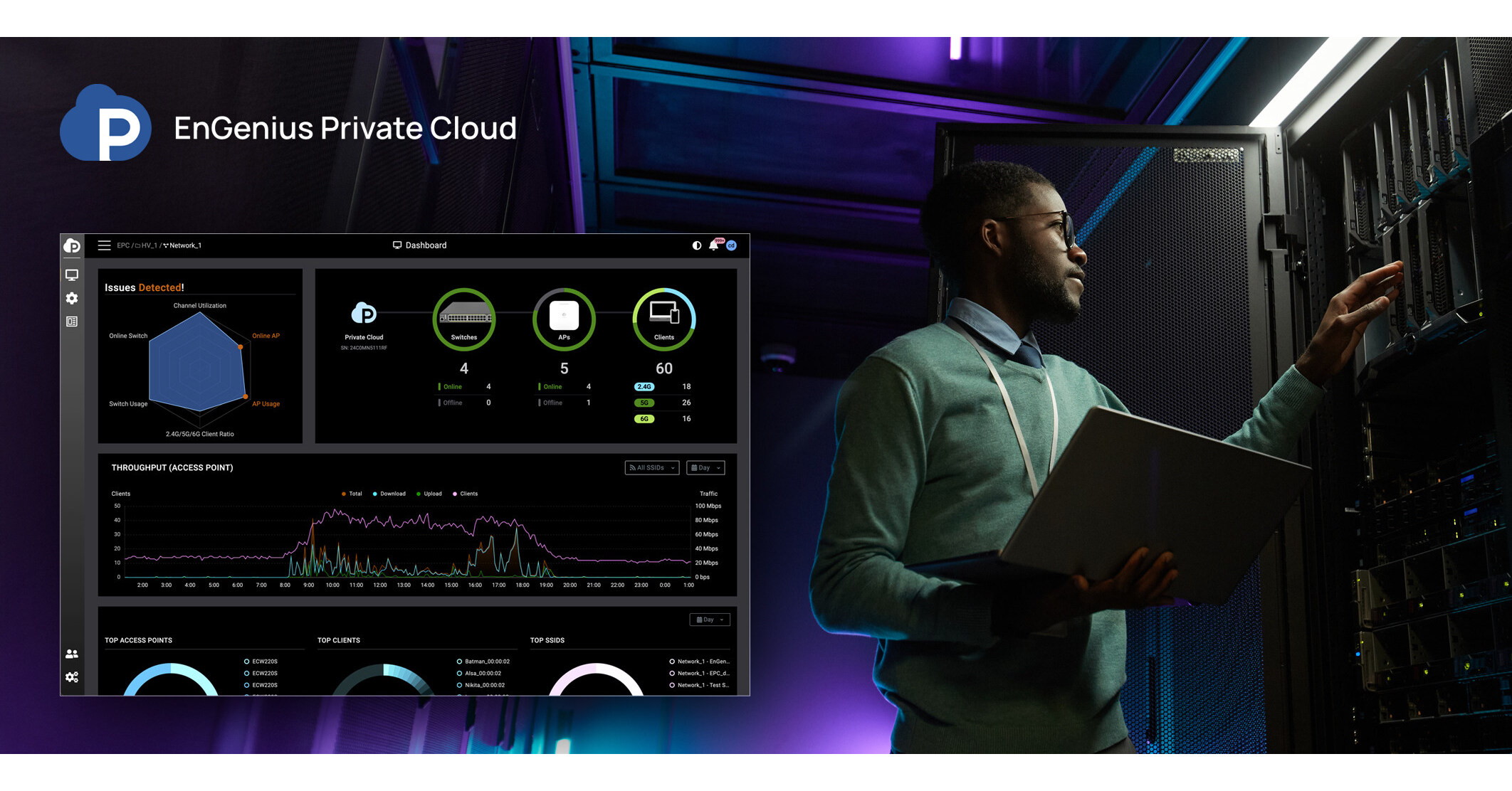 EnGenius Private Cloud Empowers MSPs with Secure, Scalable On-Prem Network Management