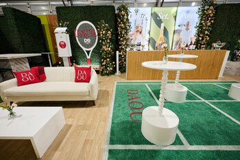 DAOU Branded Lounge at the Dallas Open 2025 (Credit - DAOU Vineyards)