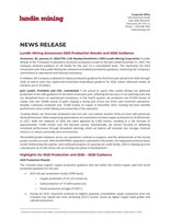 Lundin Mining Announces 2025 Production Results and 2026 Guidance (CNW Group/Lundin Mining Corporation)