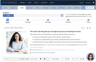 EstateExec provides step-by-step probate instructions for your specific estate EstateExec provides step-by-step probate instructions for your specific estate