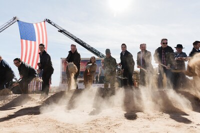 Groundbreaking for Project Ranger with New Mexico Governor Michelle Lujan Grisham