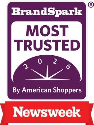 2026 BrandSpark Most Trusted Awards USA Program Seal (CNW Group/BrandSpark International) 2026 BrandSpark Most Trusted Awards USA Program Seal (CNW Group/BrandSpark International)