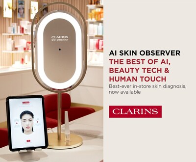 Clarins AI Skin Observer Clarins AI Skin Observer