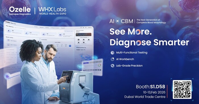 Ozelle invite les visiteurs à découvrir l’avenir du diagnostic au salon WHX Dubaï