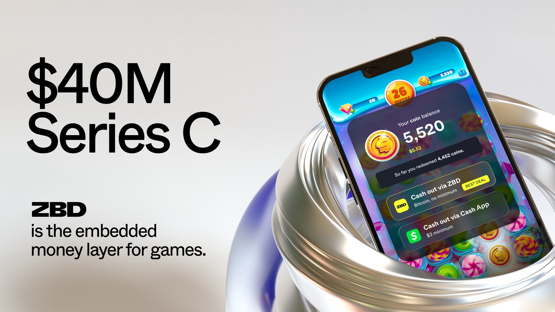 ZBD ANNOUNCES $40M SERIES C TO BRING REAL-MONEY PAYMENTS AND REWARDS NATIVELY INTO VIDEO GAMES