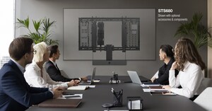 Introducing the New SmartMount® Universal Ultra-Slim Scissor Wall Mount from Peerless-AV®