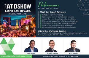 Performance Brokerage Services to Sponsor and Speak at the 2026 American Truck Dealers (ATD) Show in Las Vegas, Nevada