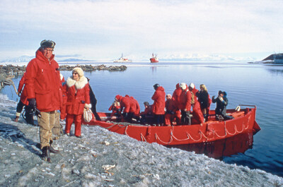 On January 23, 1966, Lars-Eric Lindblad made history when he led 57 passengers to Antarctica, marking the birth of modern expedition cruising for non-scientific travelers. On January 23, 1966, Lars-Eric Lindblad made history when he led 57 passengers to Antarctica, marking the birth of modern expedition cruising for non-scientific travelers.
