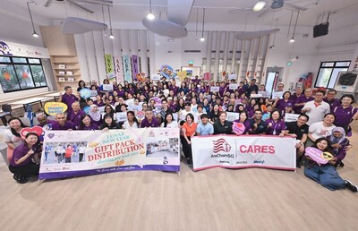 The American Chamber of Commerce in Singapore (AmChamSG) Supports Blossom Seeds with Outreach to 400 Senior Households in Sembawang