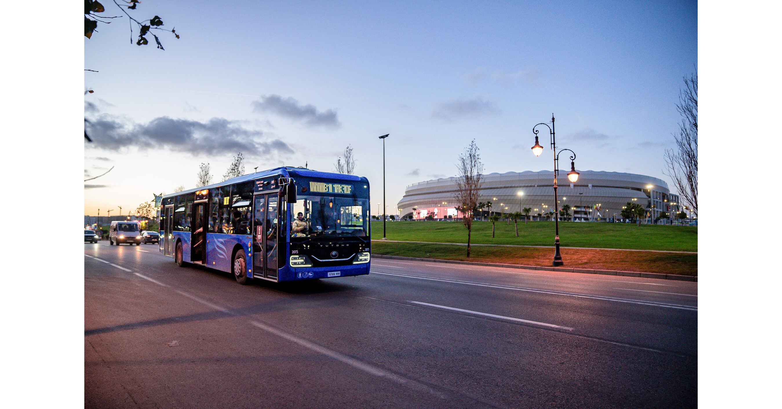 Yutong Bus déploie 723 autobus pour soutenir le tournoi sportif international d'Afrique et la mobilité urbaine au Maroc