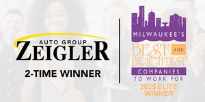 Zeigler Auto Group Earns Second Milwaukee's Medium Business Best of Best Elite Award from NABR