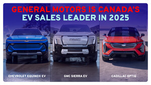 General Motors is Canada's Electric Vehicles Sales Leader in 2025