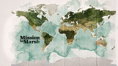 Mission to Marsh world map (CNW Group/Ducks Unlimited Canada)
