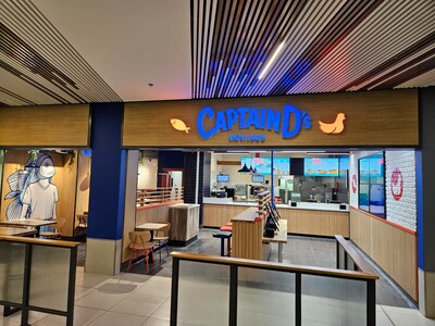 Captain D's new storefront at The Mall Maidstone, Kent, England