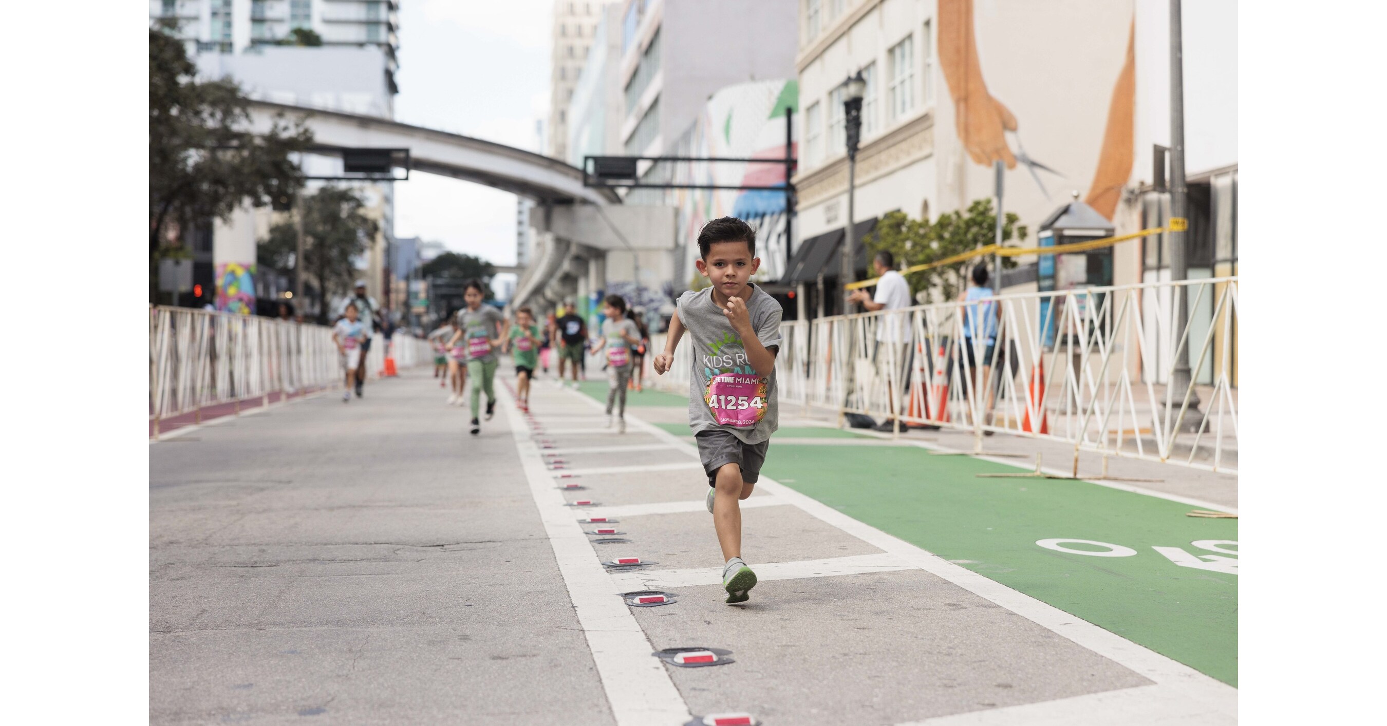 Running for More than the Finish Line: Life Time Foundation Invests in Miamis Future During Marathon Weekend