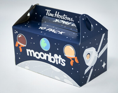 Tim Hortons® launching limited-edition Moonbits box in London, Ont. to celebrate Canadian connection to upcoming Artemis II mission to the Moon (CNW Group/Tim Hortons)