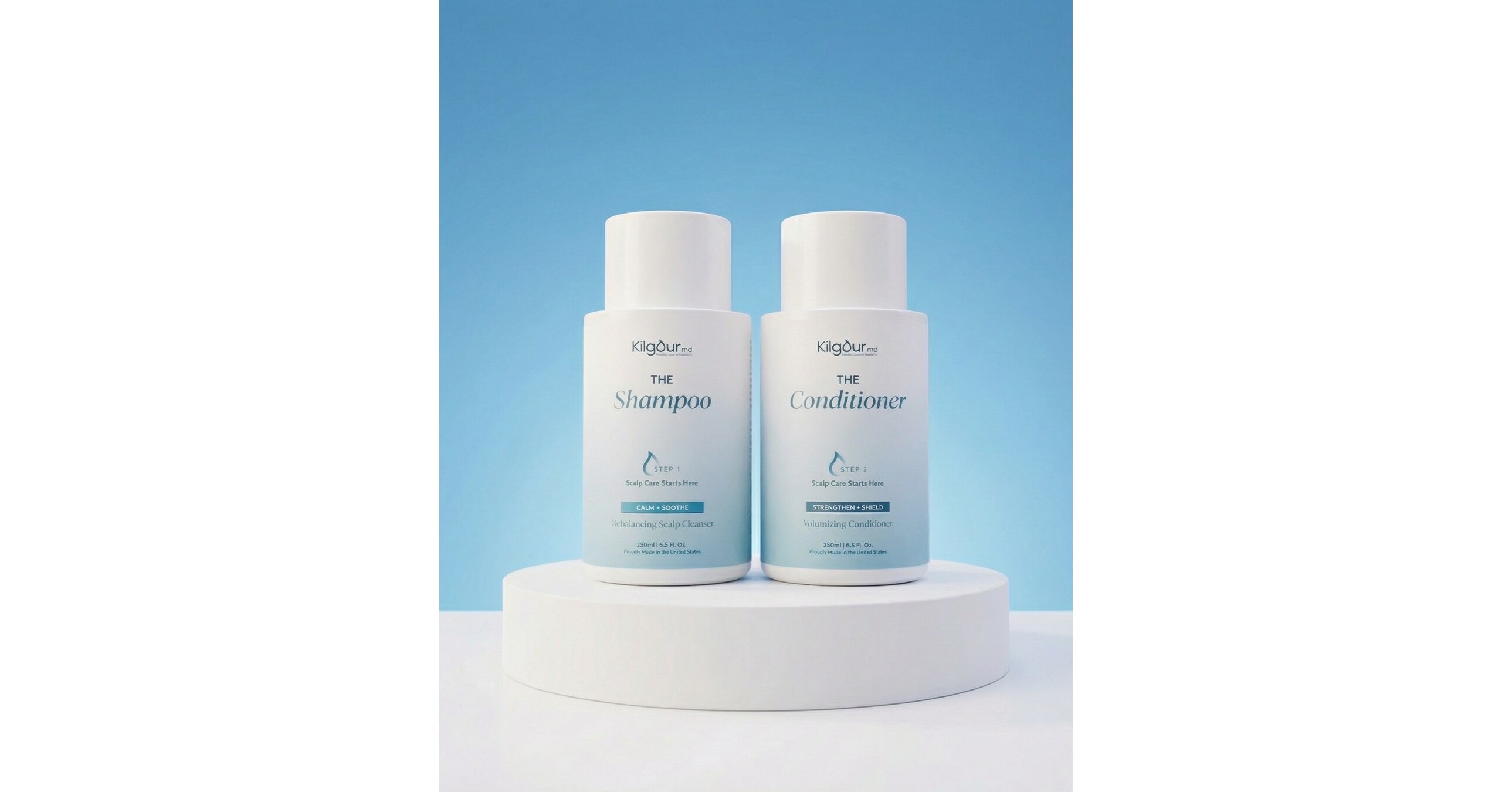 KilgourMD Introduces a New Standard in Prestige Haircare with Biotech-Driven Shampoo and Conditioner