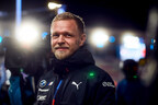 Kevin Magnussen sporting the Admin By Request logo on his BMW race wear.