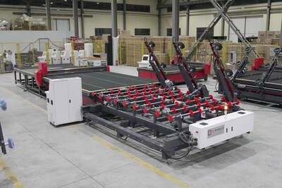 Eworld's Large-scale glass processing machinery supporting efficient, low-energy manufacturing for architectural and industrial glass