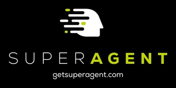 SUPERAGENT AI Logo (PRNewsfoto/SUPERAGENT AI, Inc.)