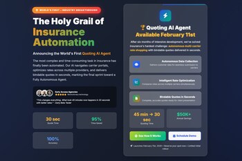 SUPERAGENT Quoting AI Agent (PRNewsfoto/SUPERAGENT AI, Inc.)