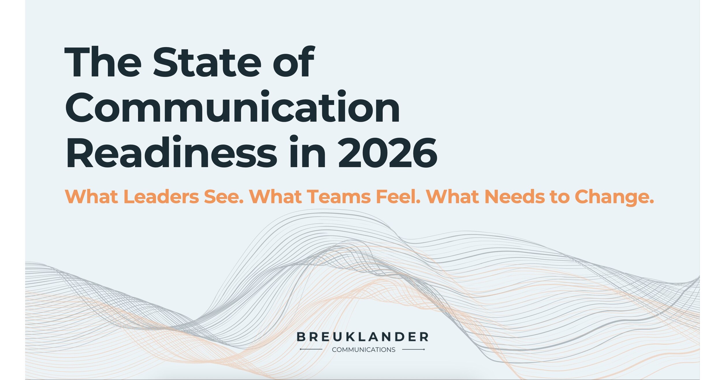 New Report Finds Communication Teams Unprepared for AI, Despite High Urgency and Organizational Pressure