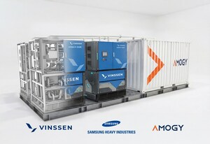 VINSSEN, Samsung Heavy Industries, and Amogy Partner on Ammonia-Hydrogen Fuel Cell Power Pack for Zero-Carbon Maritime Industry