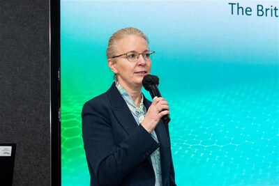 BSI大中華區董事總經理Dr.Tatiana Schmollack-Tarasova女士致辭