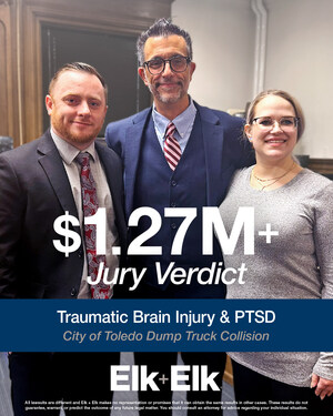 Lucas County Jury Awards $1.27 Million to Injured Woman Following Collision with City of Toledo Dump Truck