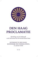 DEN HAAG PROCLAMATIE 
Oprichting van de Ambassade en de Soevereine Non-Territoriale Roma Staat