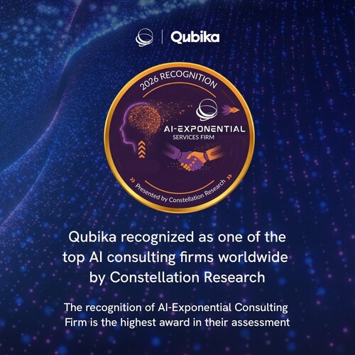 Qubika recognized as one of the world’s top AI Consulting Firms by Constellation Research