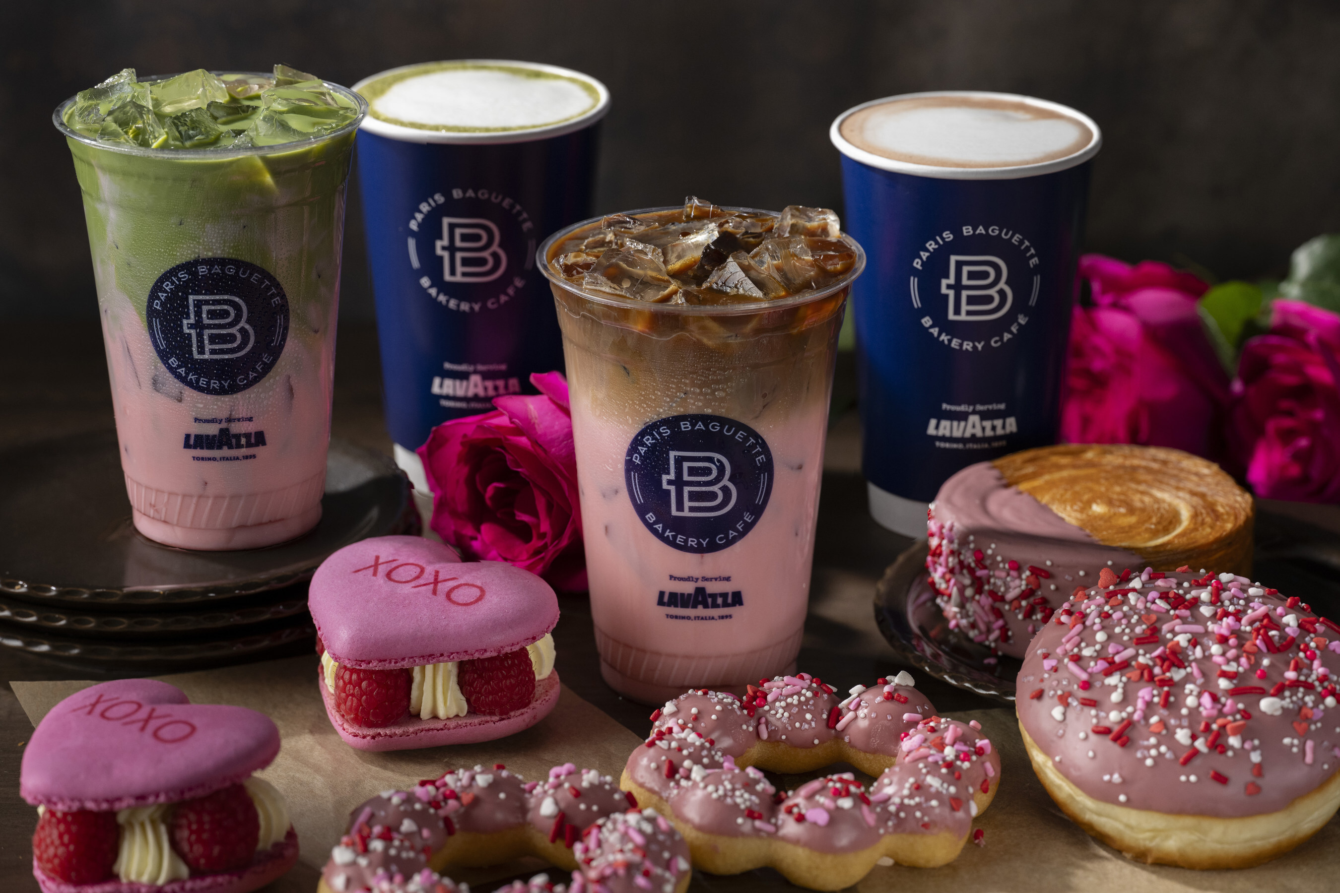 Paris Baguette Unveils 'Pink Velvet' Menu Featuring Ruby Chocolate and Heart-Shaped Cakes for Valentine's Day