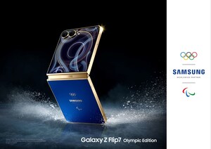 Samsung Unveils Exclusive Galaxy Z Flip7 Olympic Edition, Supporting Athletes' Entire Milano Cortina 2026 Journey