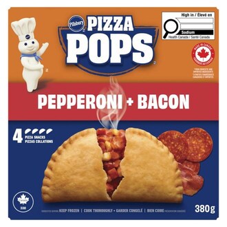 Pizza Pops: Pepperoni and Bacon box of 4 (Groupe CNW/Agence de la santé publique du Canada)