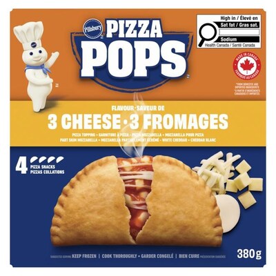 Pizza Pops: 3 cheeses box of 4 (Groupe CNW/Agence de la santé publique du Canada)