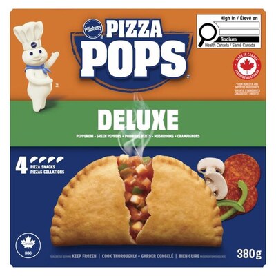 Pizza Pops: Deluxe box of 4 (Groupe CNW/Agence de la santé publique du Canada)