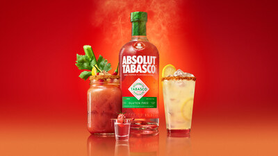 ABSOLUT® TABASCO™ is crafted by fusing ABSOLUT with a unique and completely natural essence created from the fermented, aged red pepper mash used to make TABASCO® Sauce. From Bloody Marys to Spicy Lemonades or even as a shot, ABSOLUT® TABASCO™ is the perfect way to add heat to any occasion.