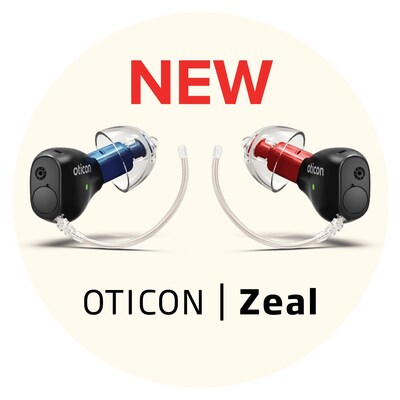 Oticon Zeal is The Most Advanced, Discreet AI-Powered Hearing Aid in Canada (CNW Group/HearingLife Canada)