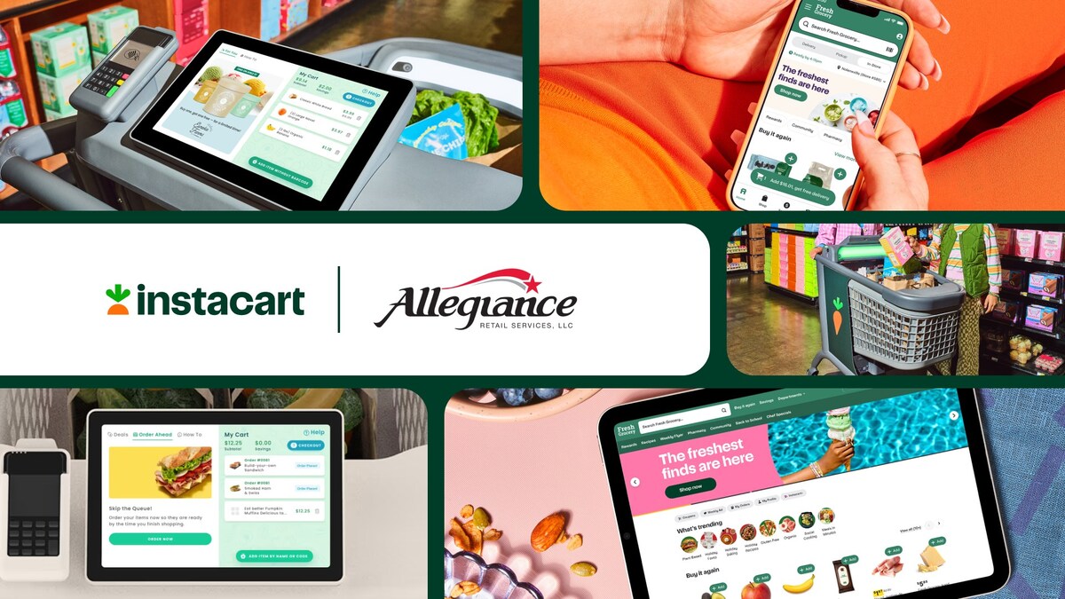 does instacart deliver tobacco products Instacart and Allegiance Retail Services Expand Partnership to Power a  Connected Omnichannel Experience for Independent Grocers