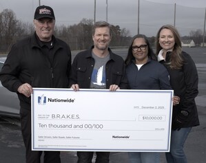 B.R.A.K.E.S. Lifesaving Teen Driver Training Program Receives $10,000 Donation from Nationwide