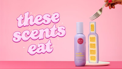 eos, the Gen Z beauty brand known for crave-worthy scents, makes everyone smell so good, they’re almost edible with a big game spot starring Netflix’s Is It Cake? host Mikey Day, plus limited-edition Cashmere Cakes on Gopuff and cozy merch drops.