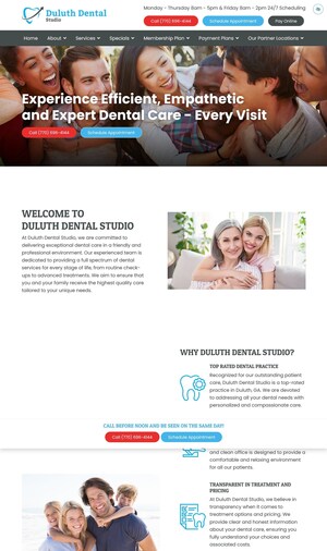 Duluth Dental Studio Earns Consecutive 2026 Top Patient Rated Dentist Honor from Find Local Doctors